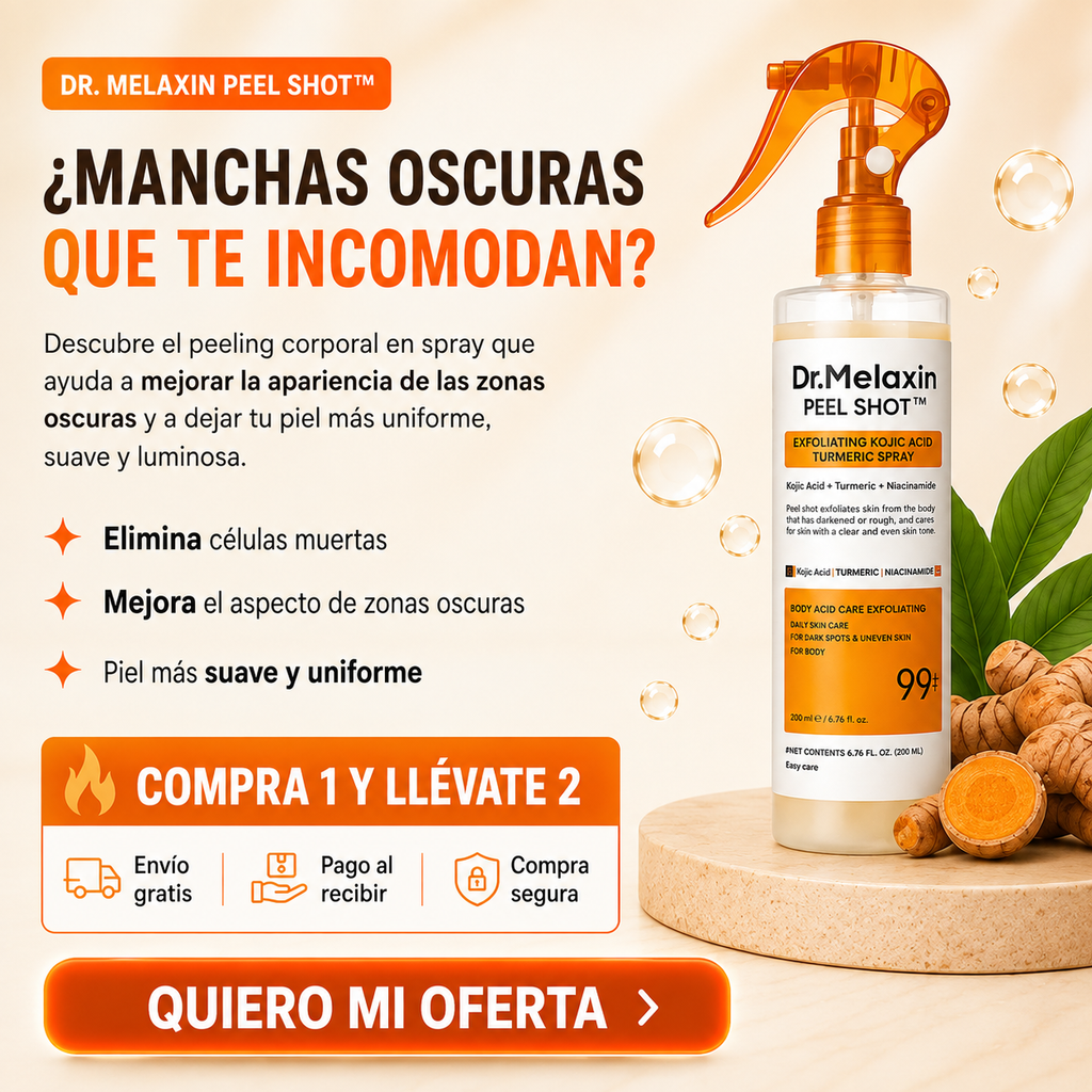 Exfoliante Dr.Melaxin - Para Aclarar Partes Oscuras - COMPRA 1 Y LLÉVATE 2 ou COMPRA 2 Y LLÉVATE 3