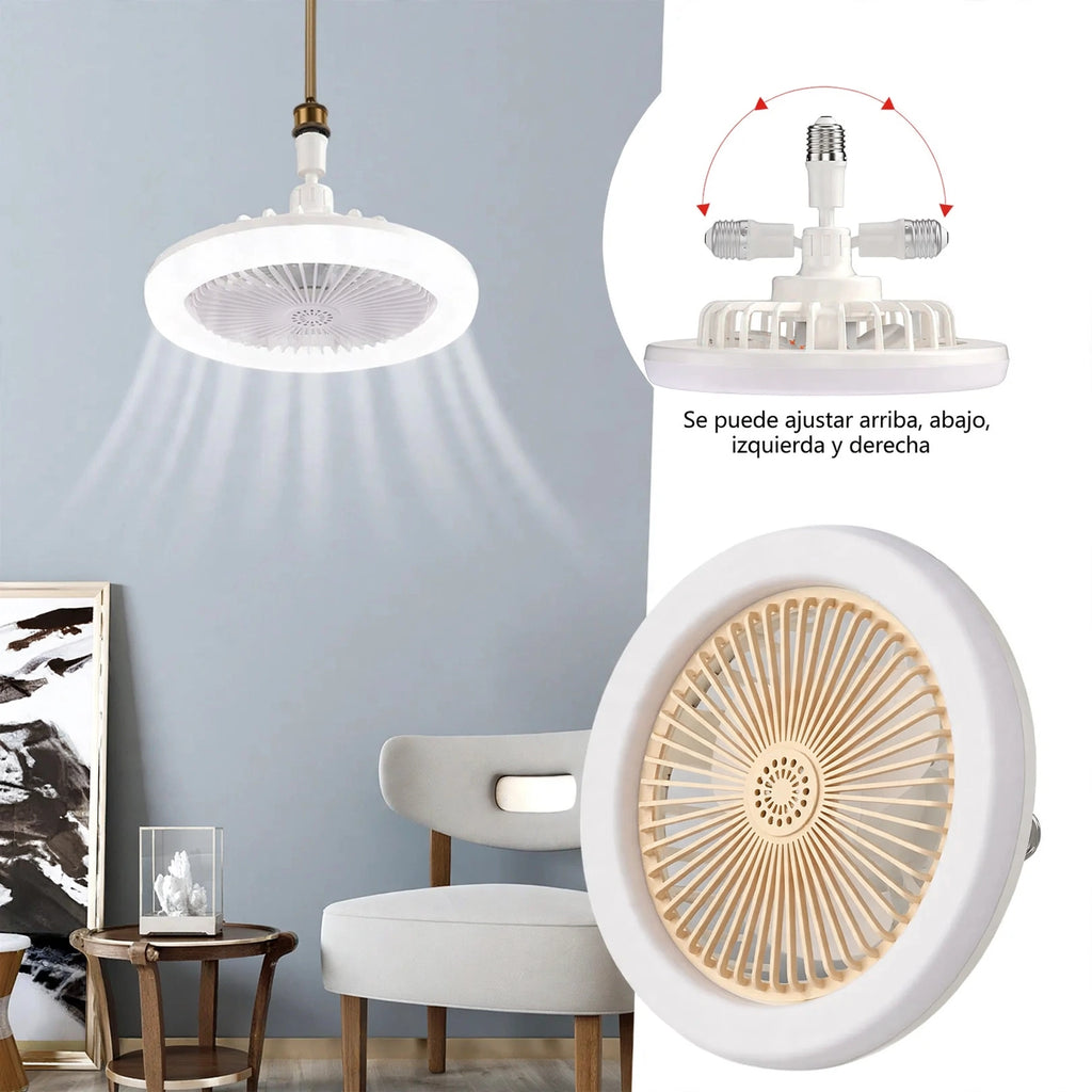 Ventilador Inteligente de LED 2 en 1 TurboMax™ - [SUPER POTENTE]