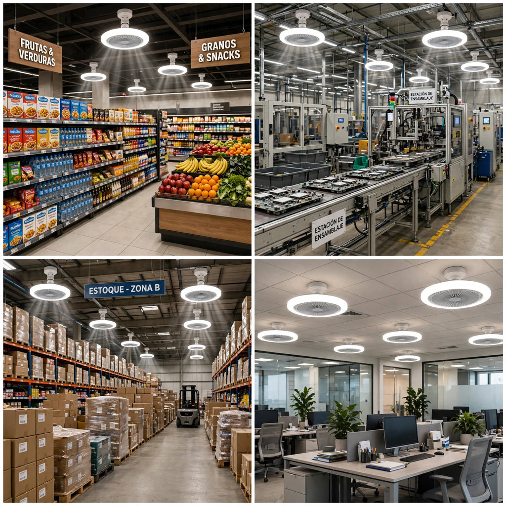 Ventilador Inteligente de LED 2 en 1 TurboMax™ - [SUPER POTENTE]