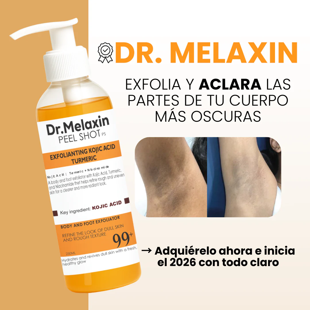 Exfoliante Melaxin - Para Aclarar Partes Oscuras - Promocíon  Compra 1 y llévate 2